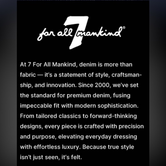 7 For All Mankind Gwenevere Skinny Ankle Jeans - Picture 11 of 14